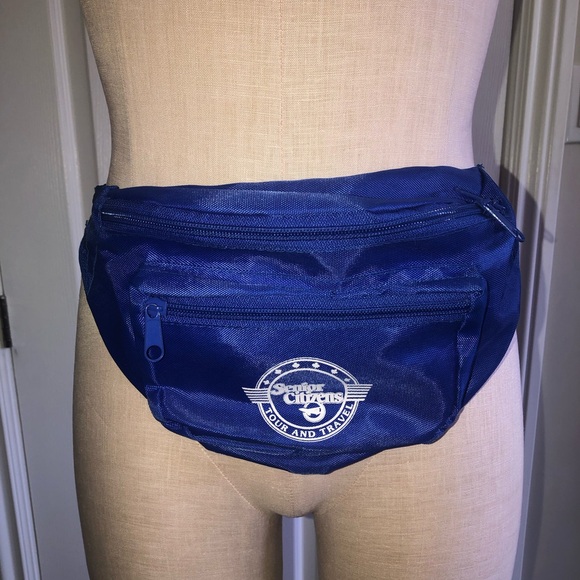 90s Vintage Senior Citizen Travel Fanny Pack - Picture 3 of 9